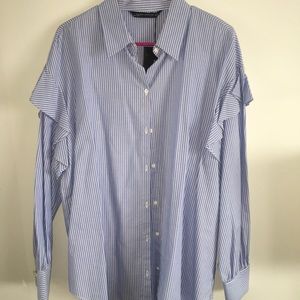 Oversized button down